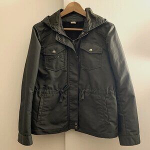 J.Crew dark green field jacket / parka